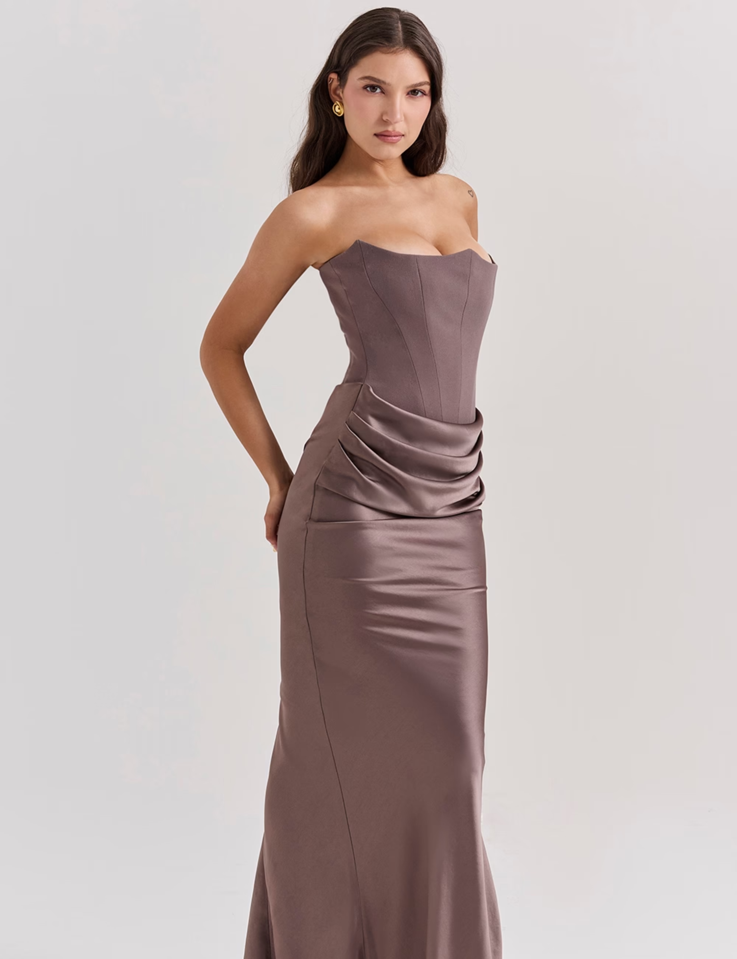 Riviera Maxi Corset Dress