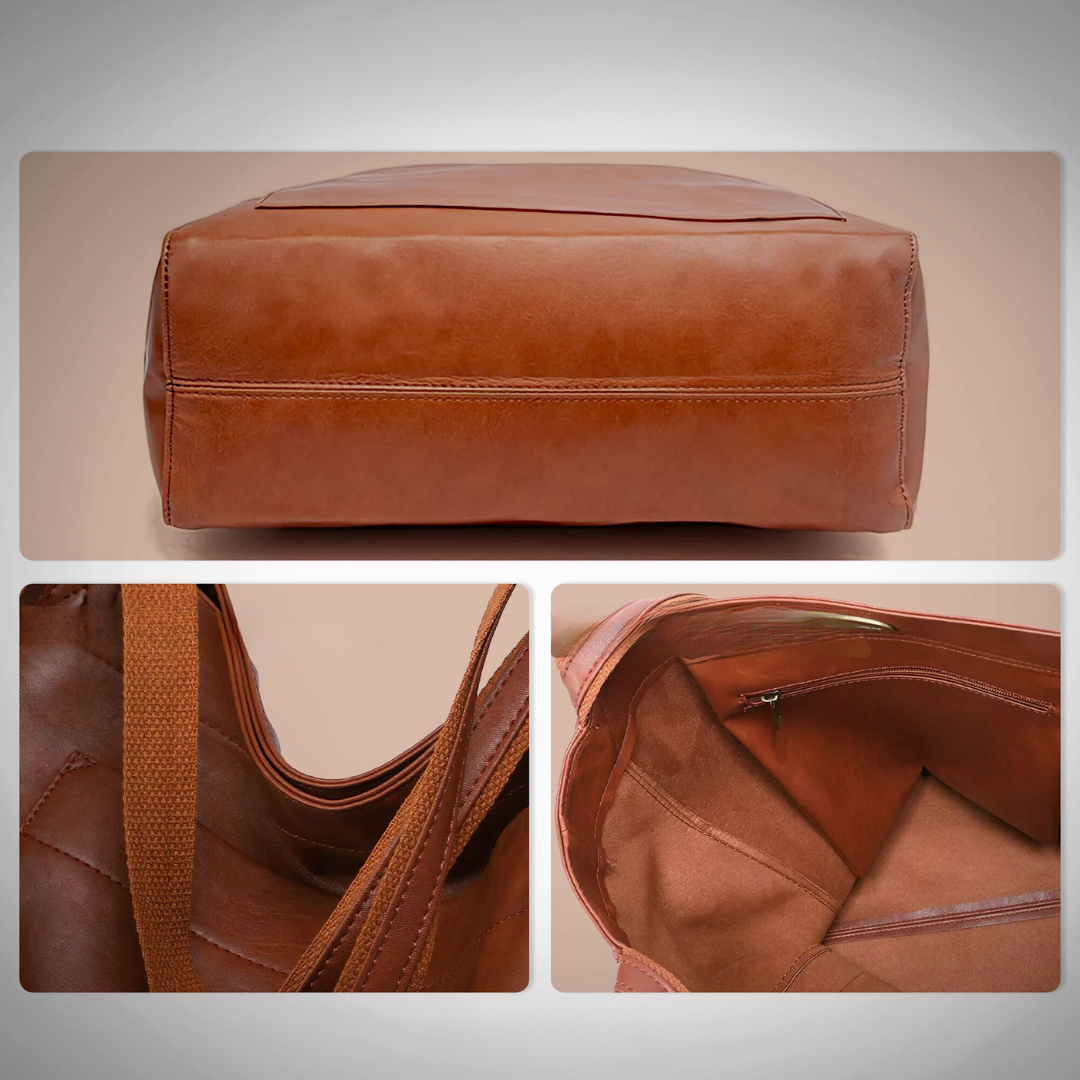 Pamela | Classic Leather Tote