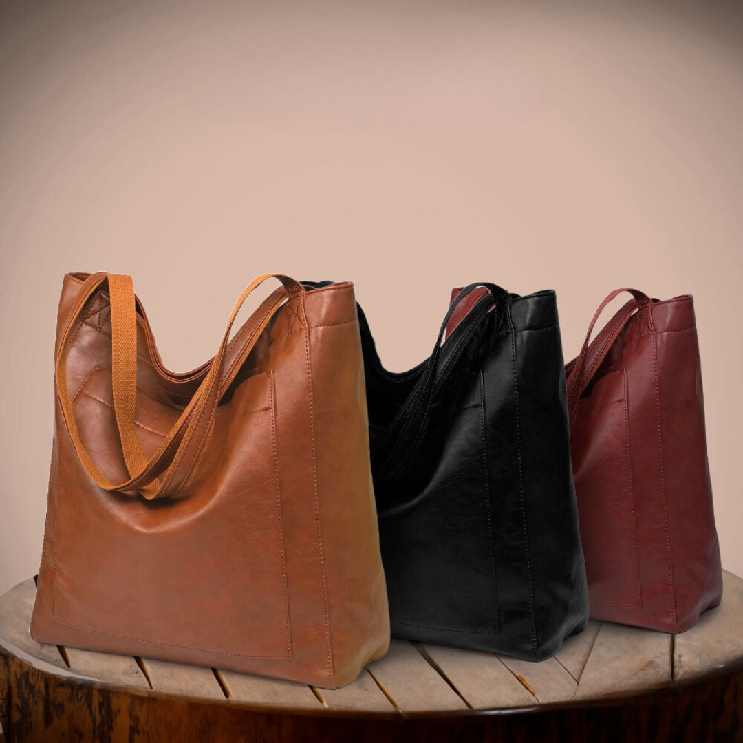 Pamela | Classic Leather Tote