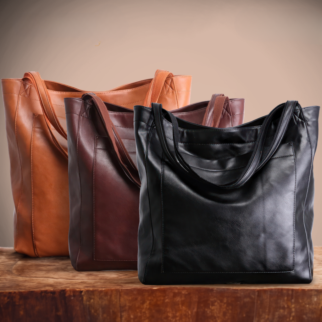 Pamela | Classic Leather Tote