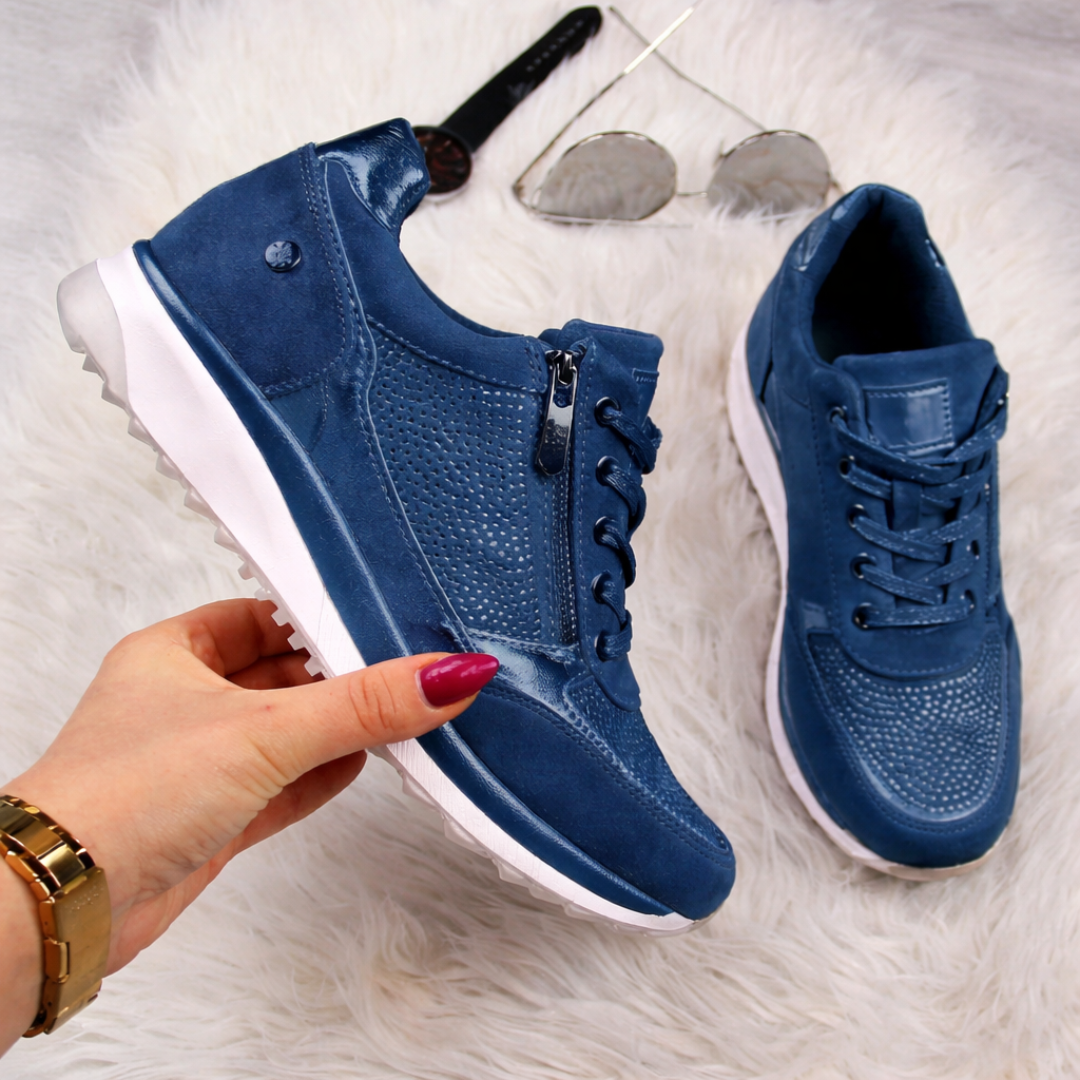 Ginette | Zip-Up Orthopedic Sneakers