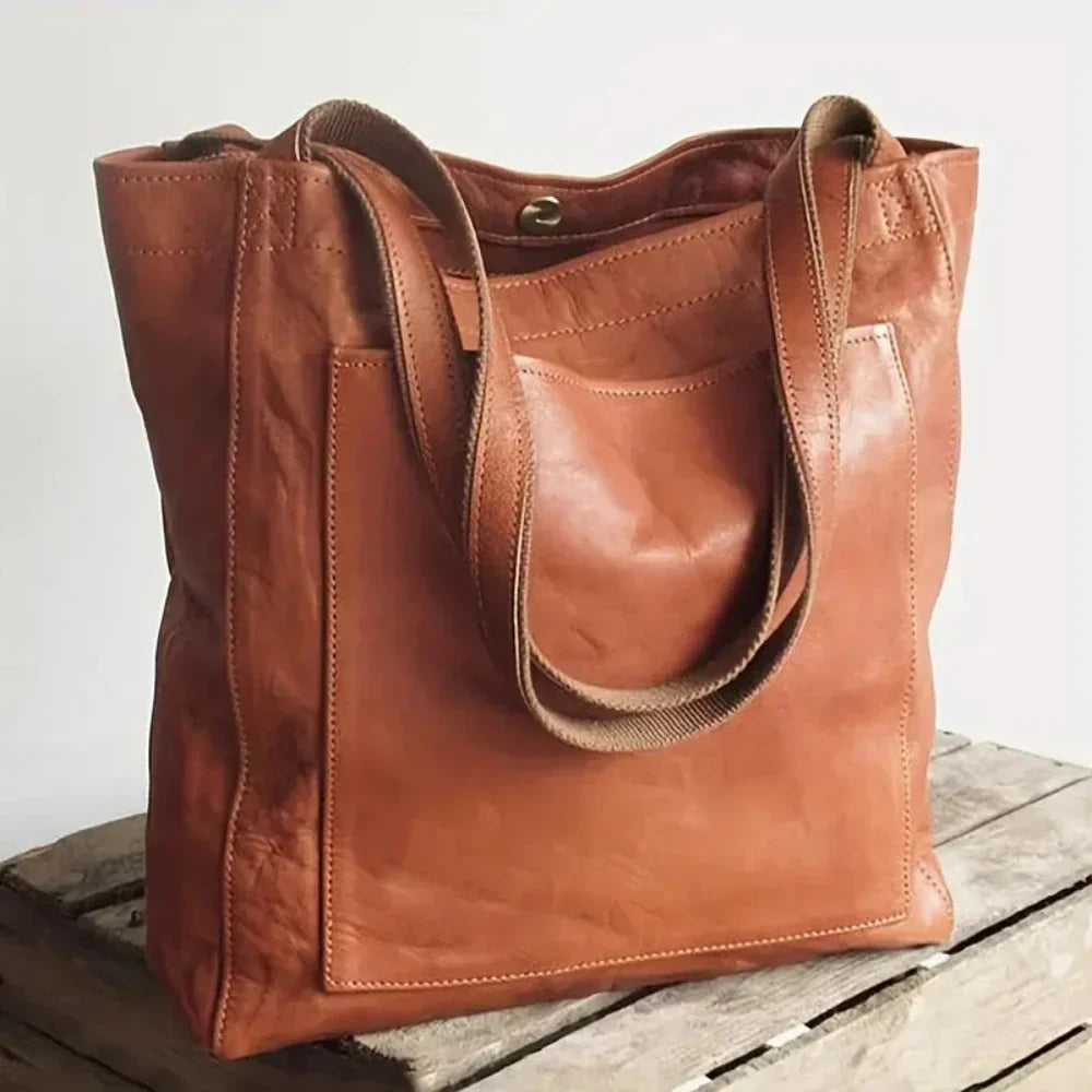 Pamela | Classic Leather Tote