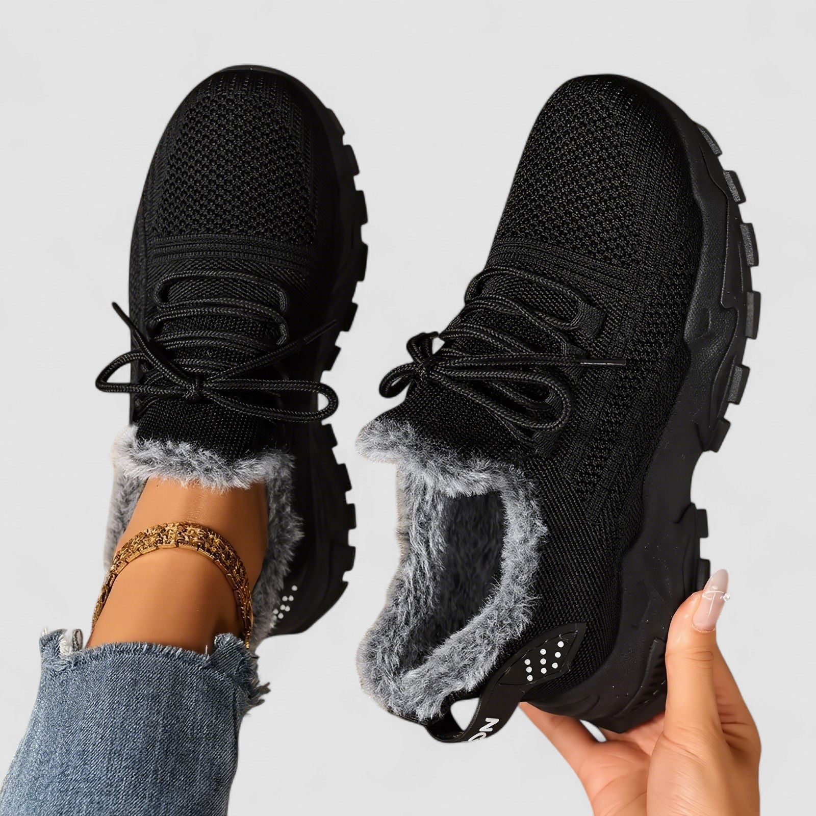 Abigail™ - Orthopedic Fleece Sneakers