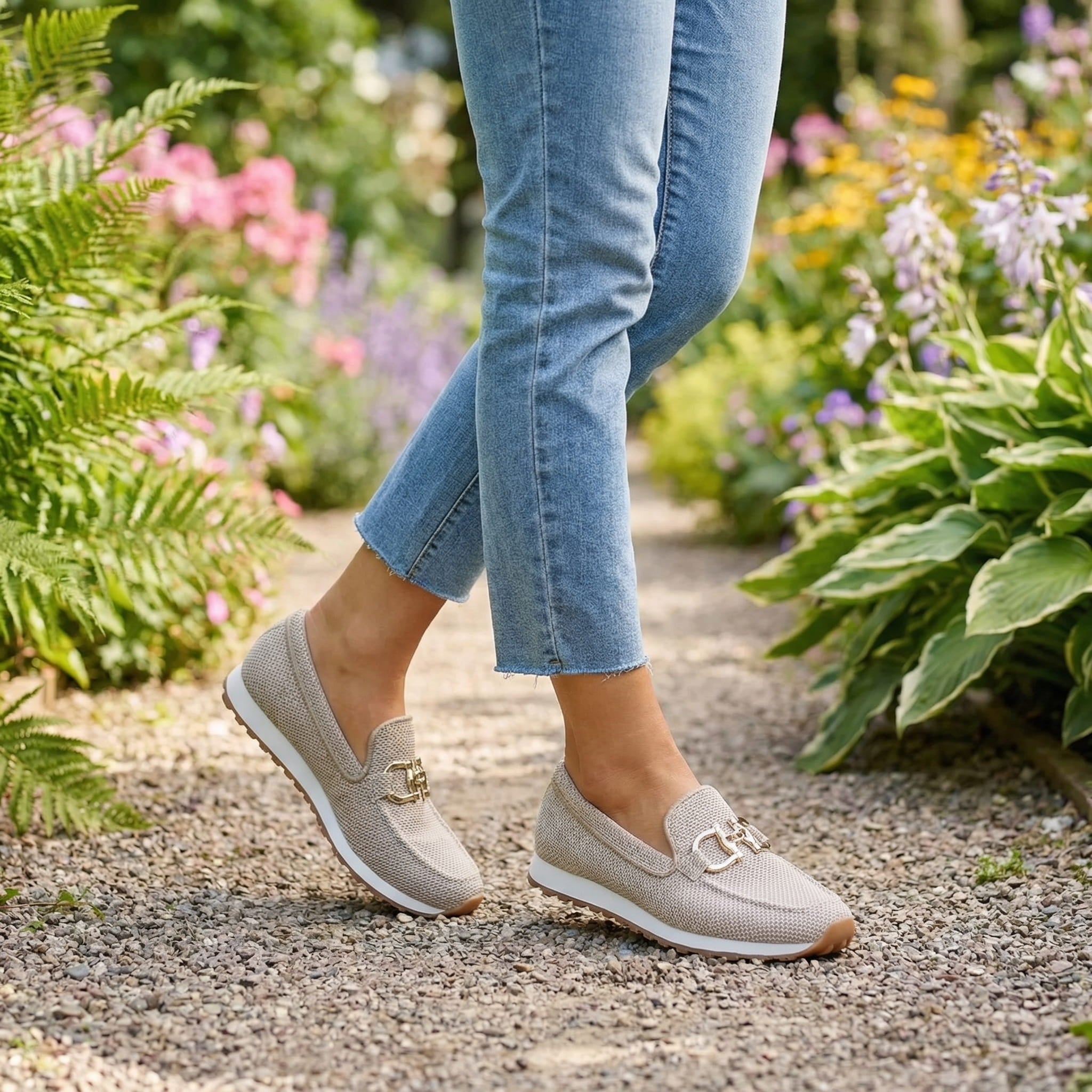 Susie | Orthopedic Moccasin-style Trainers.
