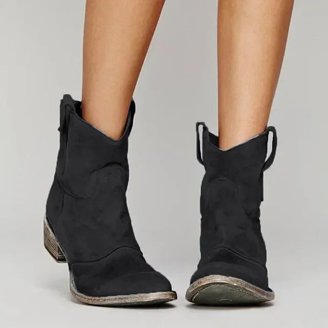 Harley™ Vintage Cowboy Ankle Boots