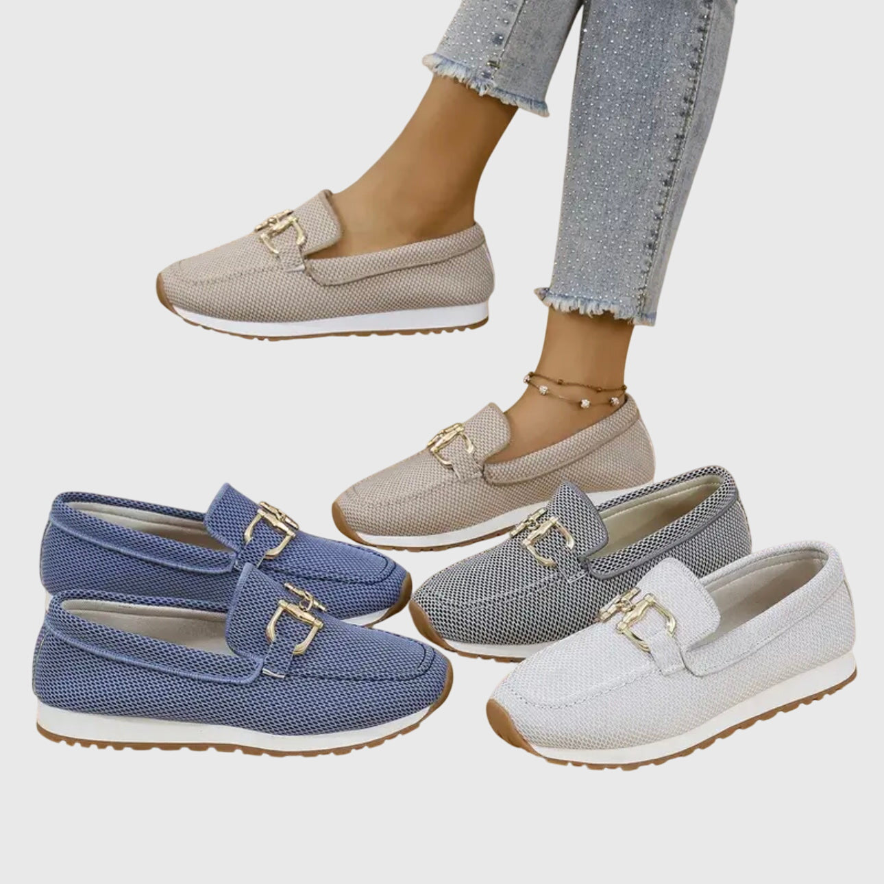 Susie | Orthopedic Moccasin-style Trainers.