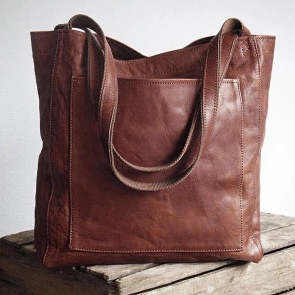 Pamela | Classic Leather Tote