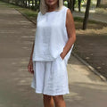 Elora Linen Relaxed Set